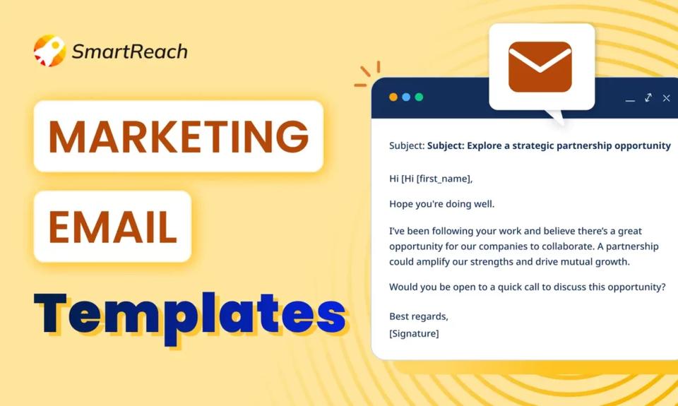 marketing email template