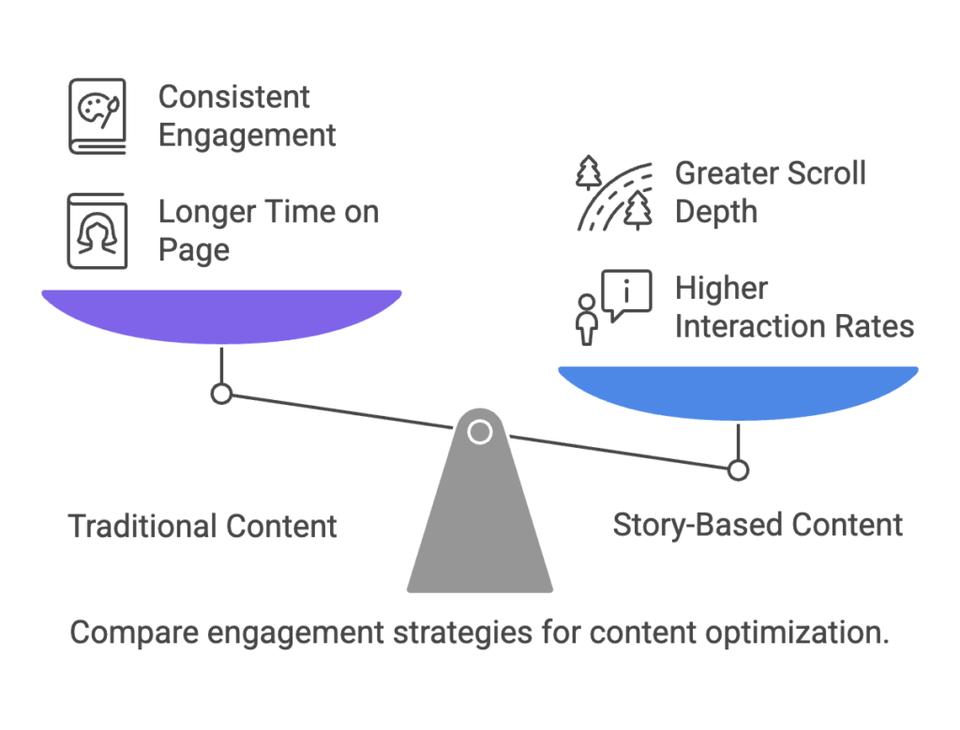Marketing storytelling measurement