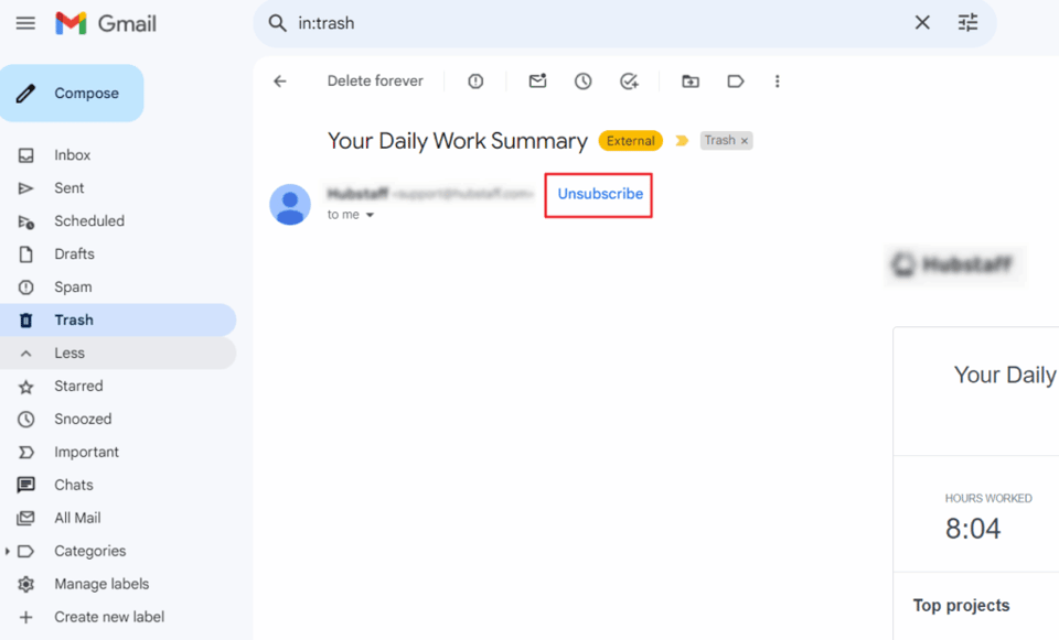 Why does an unclear or missing unsubscribe link send my emails to spam?