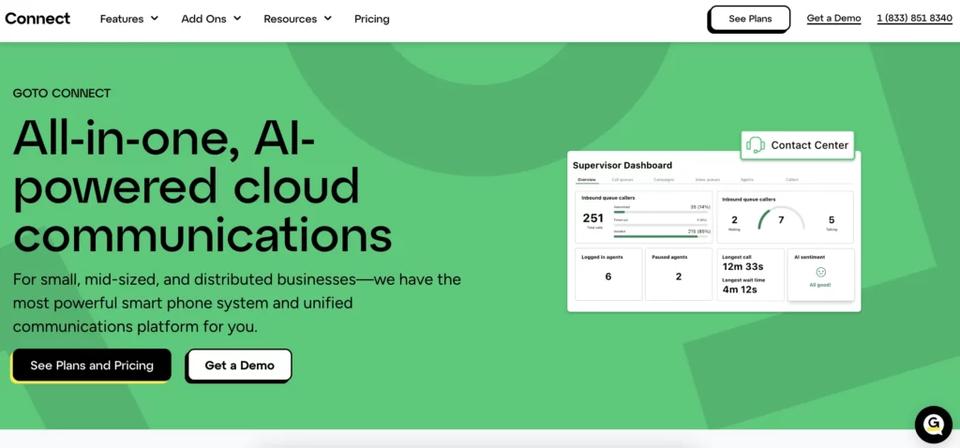 Best business phone system - go to connect