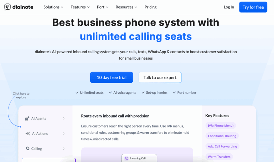 Best business phone system - dialnote
