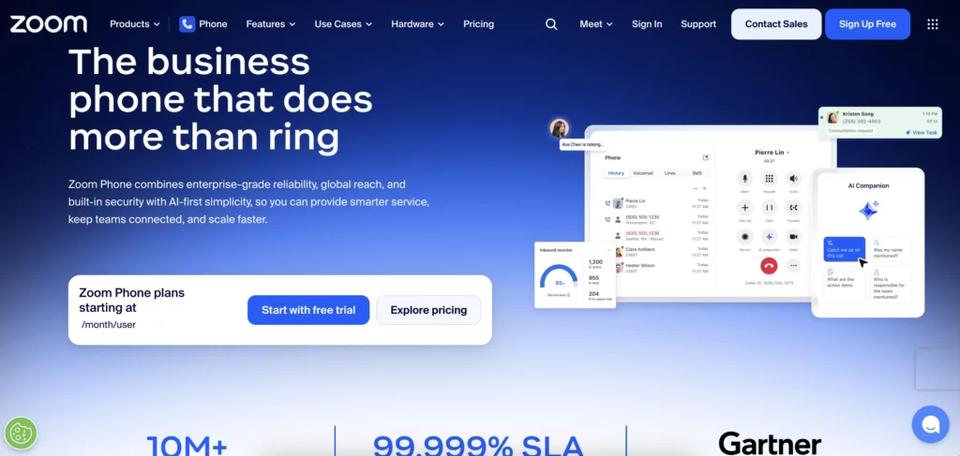 Best business phone system - zoomphone